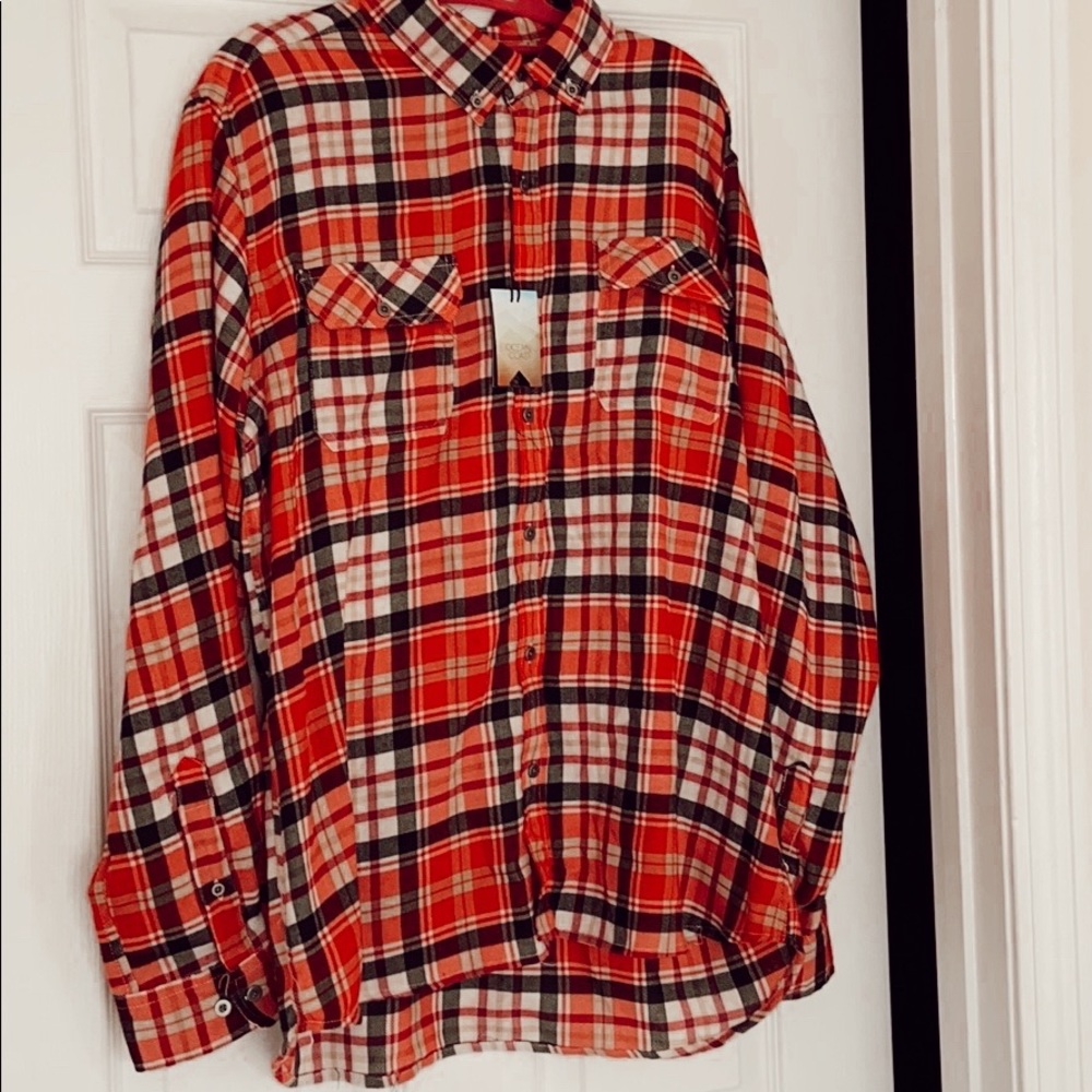 Cozy Plaid Flannel Men’s Size L